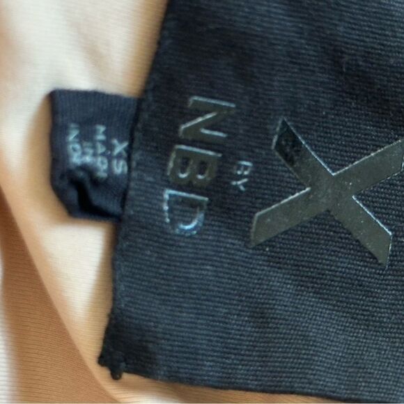 Revolve X by NBD Katy Nude Sequined Chiffon Mini Dress | XS - Picture 10 of 10